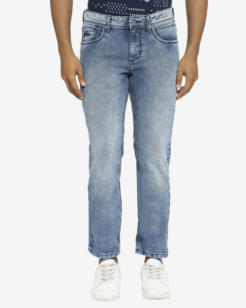 BASICS BJN52433 MENS JEANS Blue Plain Torquefit